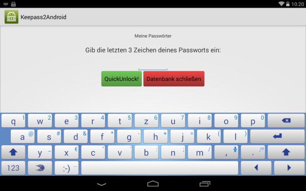 Keepass2Android_Quickunlock