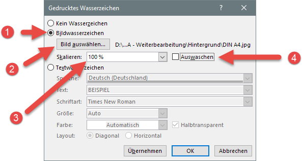 Hintergrundbild In Word 16 Einfugen Office Tipps Tools