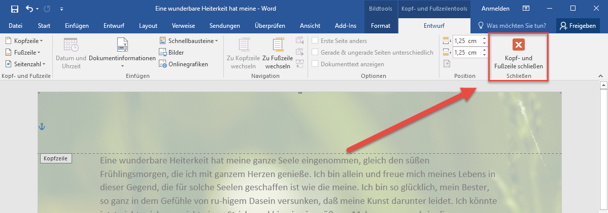 33+ Word bild in den hintergrund , Hintergrundbild in Word 2016 einfügen › OfficeTipps &amp; Tools