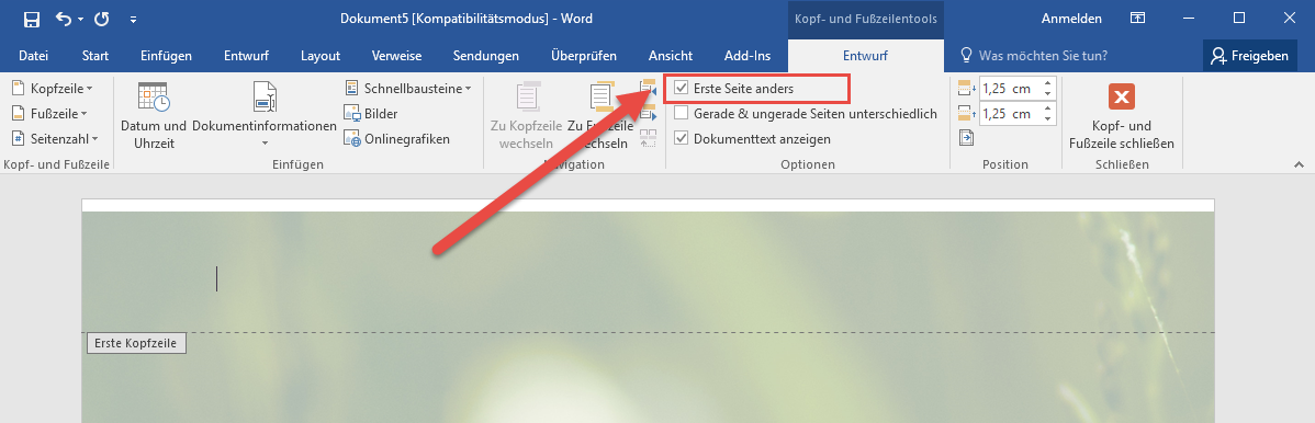 Hintergrundbild In Word 2016 Einfugen Office Tipps Tools