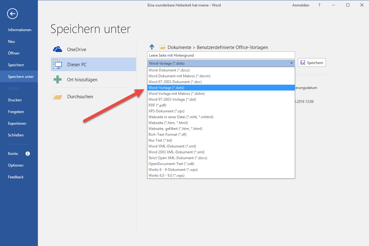 Hintergrundbild In Word 2016 Einfugen Office Tipps Tools